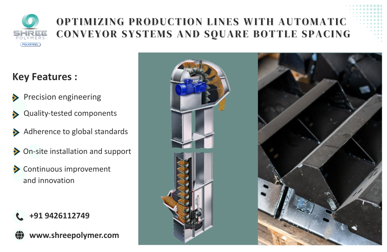 Optimizing Production Lines with Automatic Conveyor Systems and Square Bottle Spacing