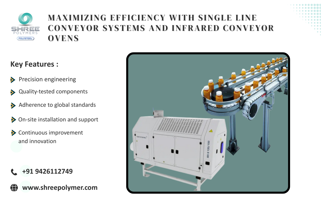 Maximizing Efficiency with Single Line Conveyor Systems and Infrared Conveyor Ovens