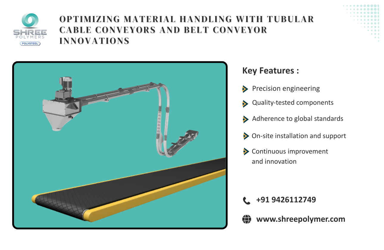 Optimizing Material Handling with Tubular Cable Conveyors and Belt Conveyor Innovations