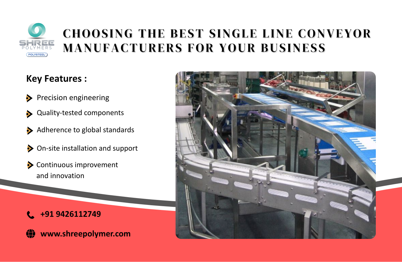 Choosing the Best Single Line Conveyor Manufacturers for Your Business