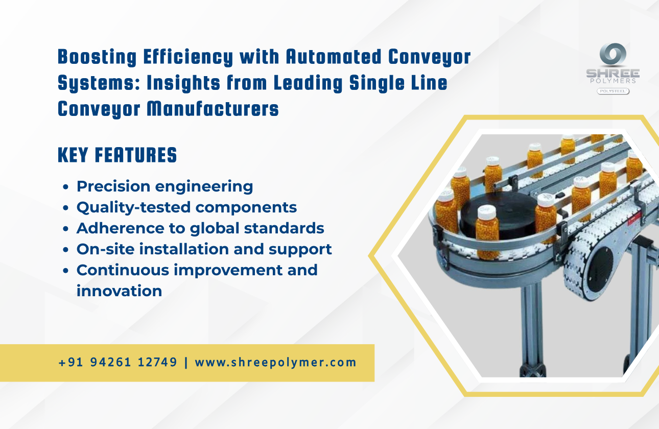 Boosting Efficiency with Automated Conveyor Systems: Insights from Leading Single Line Conveyor Manufacturers